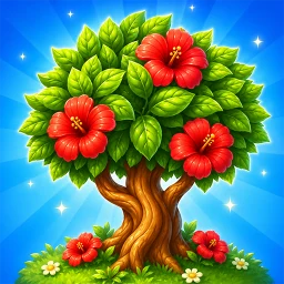 أيقونة Merge 3 Garden - Match 3 Games